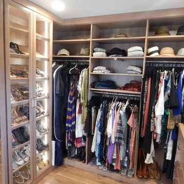 Walk In Display Closet