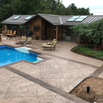 Decorative Concrete Pool Decks