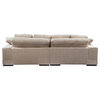 Plunge Sectional Cappuccino