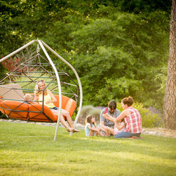 The Zome Swinging Daybed - Patio Furniture And Outdoor Furniture
