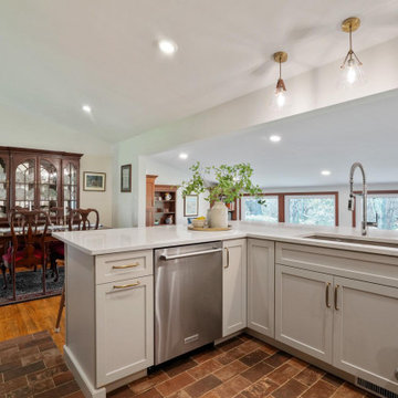 Split Level Home Kitchen