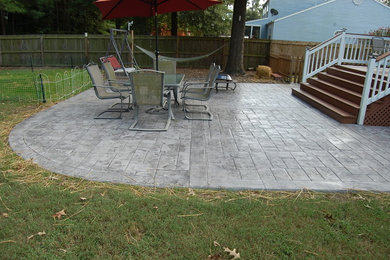 Stamped Patio
