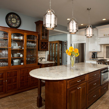 Addition Provided an In-Law-Suite,New Bedrooms for Teens,and a Gourmet Kitchen