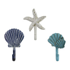 Seahorse Wall Hook Hanger Towel Leash Key Coastal Nautical Beach Bath Decor 5" Seahorse Wall Hook Hanger Towel Leash Key Coastal Nautical Beach Bath Decor 5"