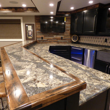 Cambria Langdon Wet Bar & Hollinsbrook Kitchen
