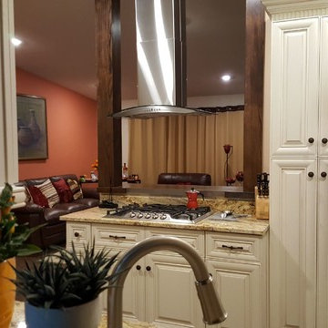Spanish style kitchen inspired by local school