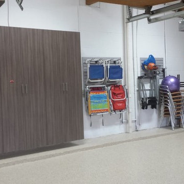 Driftwood Garage Cabinets