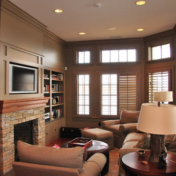 Master Study and Media Room