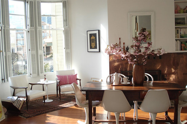Eclectic Dining Room by SFGIRLBYBAY
