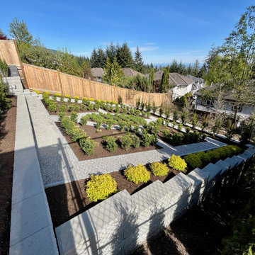 Looking towards the South East from the West side
