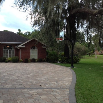 Daniel W's Hercules Gold Basketball System on a 30x30 in Jacksonville, FL