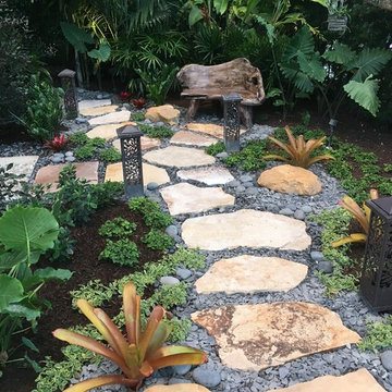 Tropical garden
