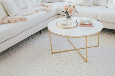 Living room - modern living room idea in Other