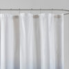 Madison Park Ara Embossed Ombre Shower Curtain, Grey, Blue
