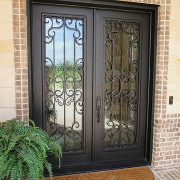 Square Iron Doors