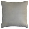 The Pillow Collection Gray Meza Throw Pillow, 18"