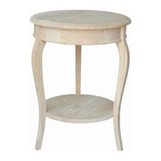 50 Most Por Unfinished Side Tables And End For 2018 Houzz 1st Avenue Mason Cambria Round End Table Unfinished 18 X18 X24