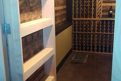 Transitional wine cellar photo in Portland