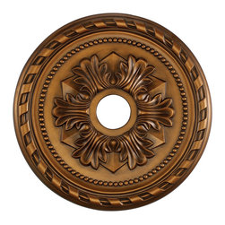 Corinthian Medallion 22 Inch In Antique Bronze Finish - Products