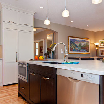 Contemporary Kitchen & Main Floor Renovation