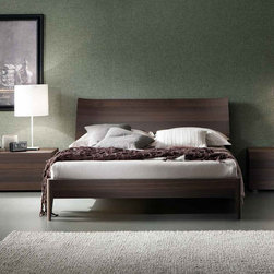 Divine Italian Platform Bed By Rossetto - $2,175.00 - Platform Beds