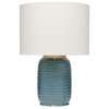 Graham Table Lamp, Blue Ceramic