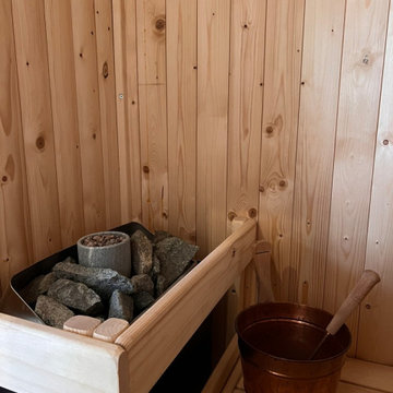 Home Sauna + Bathroom Refurbishment