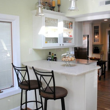 Kitchen Remodel with Silestone Ivory Coast Tops