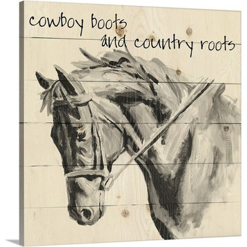"Country Roots" Wrapped Canvas Art Print, 20"x20"x1.5"