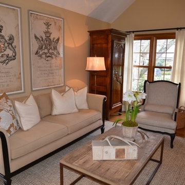 LIVING ROOM - CLASSIC, CRISP & CLEAN