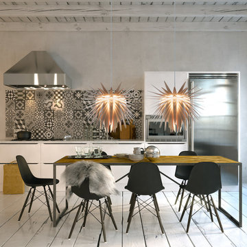 Teazzle | modern wood pendant light