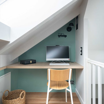 Une chambre parentale sous les combles