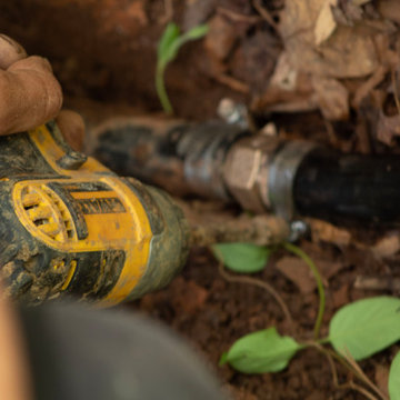 Water line installation in Charlotte, NC