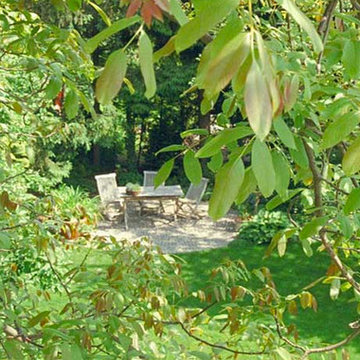 Terrasse im Garten