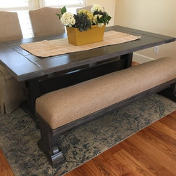 Table and bench by PrimeDesignDFW.com - Dining Benches
