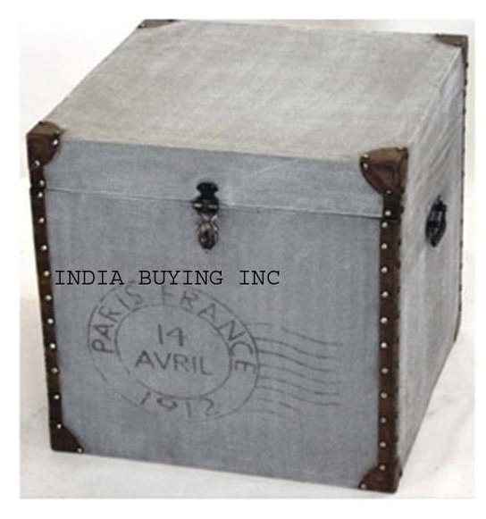 Industrial leather and canvas furniture from India buying inc