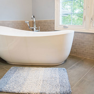Bright & Airy Master Bathroom