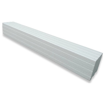 36” x 5” x 4.5" TruCurb Tileable Pre-formed Shower Curb