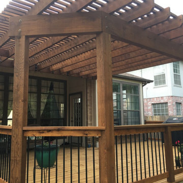 Round Rock Deck and Pergola Addition in Oaklands Subdivision