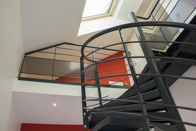 Design ideas for a contemporary staircase in Grenoble.