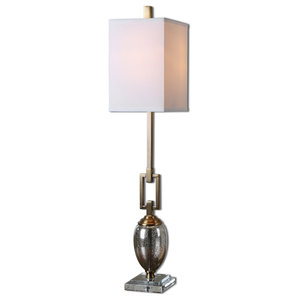 Uttermost Molinara Mercury Glass Table, Uttermost Molinara Mercury Glass Table Lamp