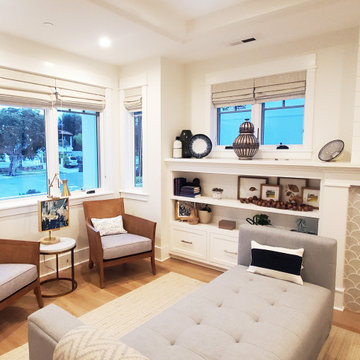 Contemporary Coastal Living Room