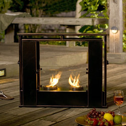 Holly and Martin&trade; Walton Portable Indoor/Outdoor Gel Fireplace - Outdoor Fireplaces