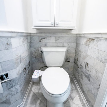 Award Winning McCallum Marble Master Bathroom