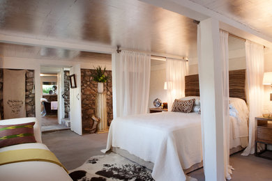 Bedroom - eclectic bedroom idea in San Francisco