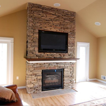 TV over Fireplace