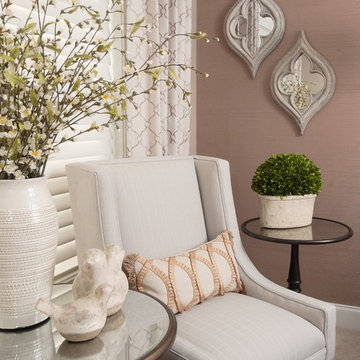 Classic Monochromatic Bedroom