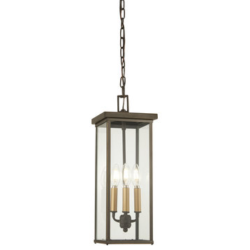 The Great Outdoors 72584-143C Casway 4 Light 7"W Outdoor Single - Oil Rubbed