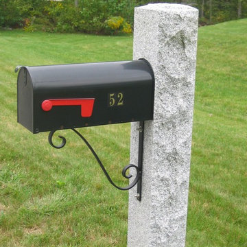 Granite Mailbox Posts