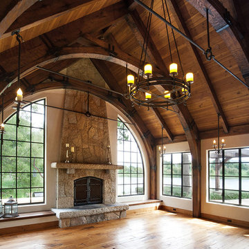 Open Curved Trusses